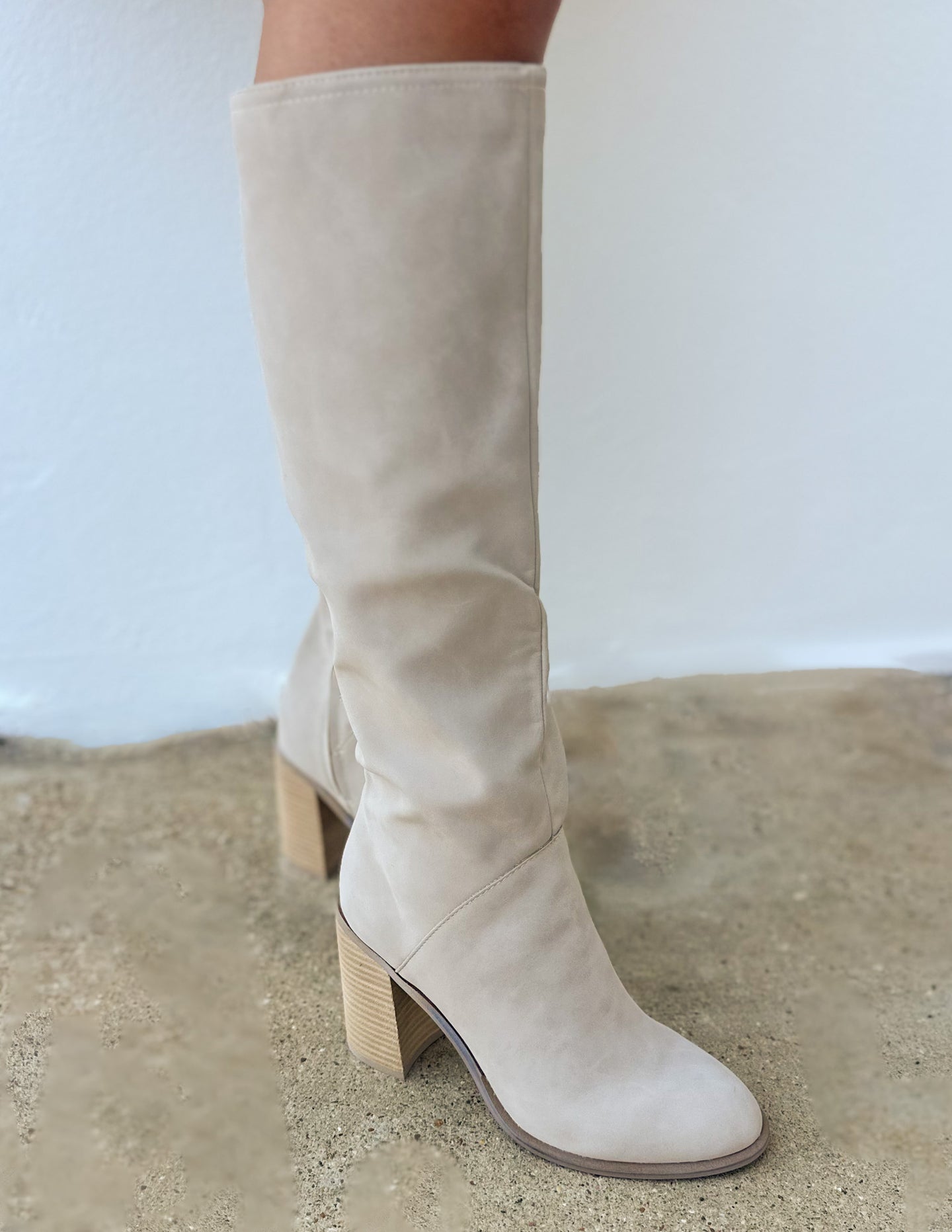 Out And About Boots in Beige