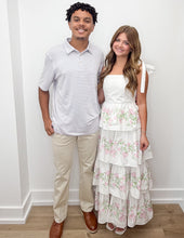 Load image into Gallery viewer, Right Here Floral Tie Shoulder Maxi Dress