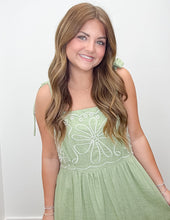 Load image into Gallery viewer, Found Somebody Embroider Detail Midi Dress