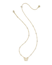 Load image into Gallery viewer, Kendra Scott Cailey Gold Butterfly Pendant Necklace in Ivory MOP