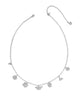 Kendra Scott Cailey Silver Charm Necklace