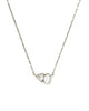 Kendra Scott Tatum Short Pendant Silver Necklace in Neutral Mix