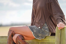 Load image into Gallery viewer, Local Girl Haven LS Top in Espresso