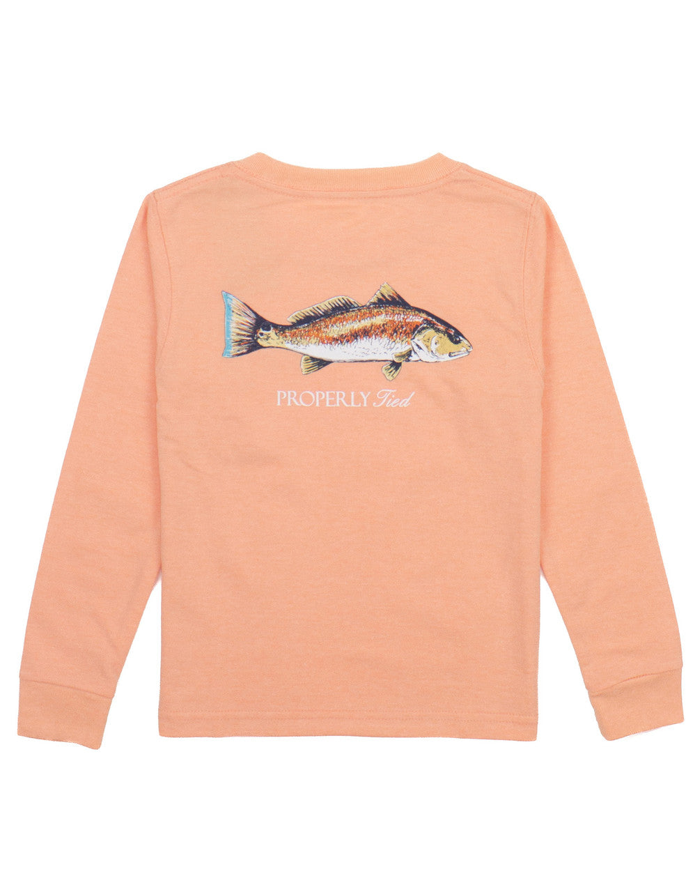 Properly Tied Redfish LS Tee