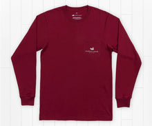 Load image into Gallery viewer, Southern Marsh Long Sleeve Backroads MS - Maroon