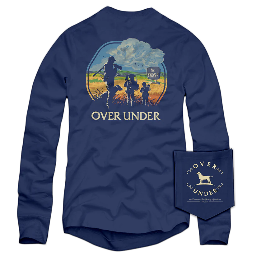 Over Under Youth Leave a Legacy LS T-shirt