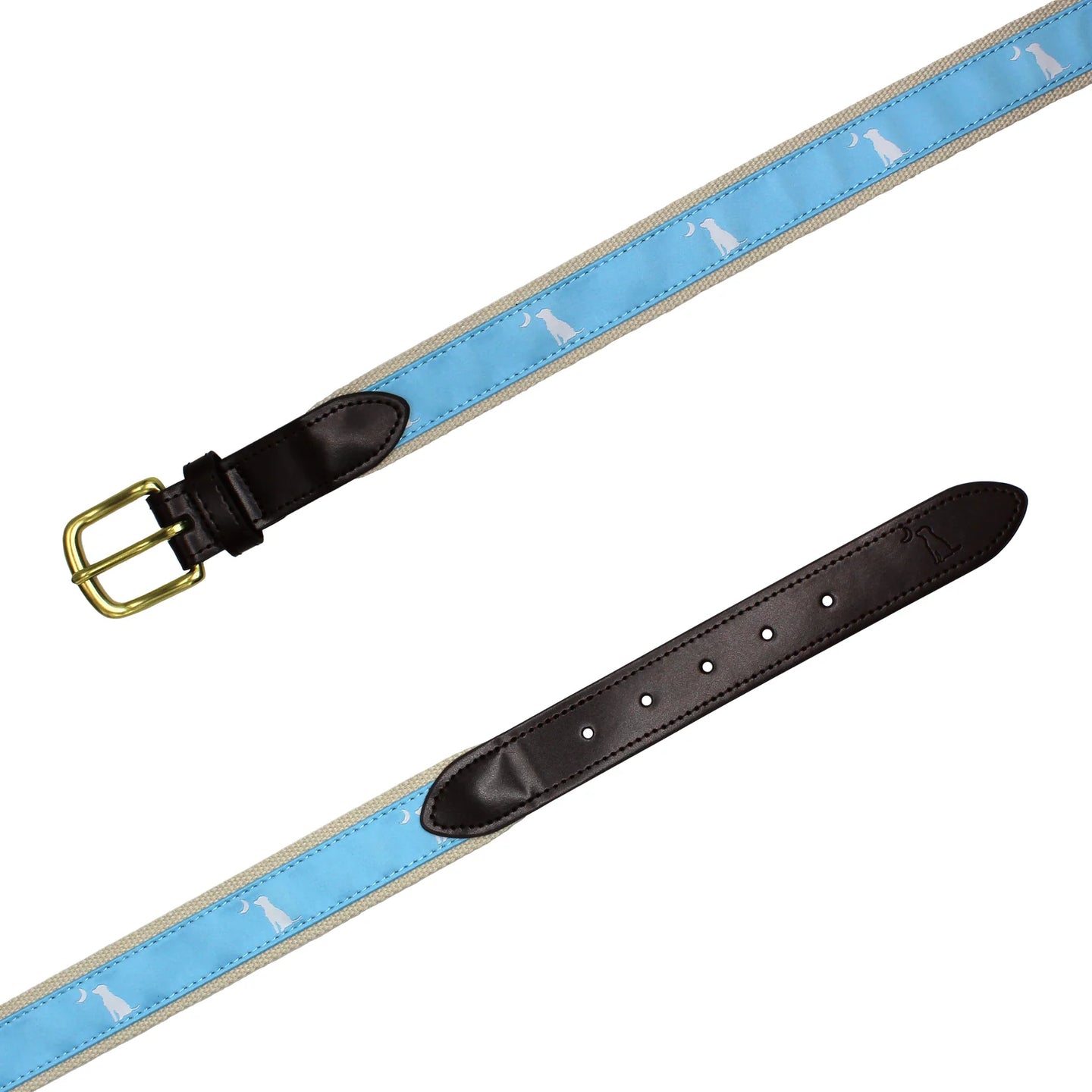 Local Boy Ribbon Belt Light Blue