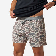 Load image into Gallery viewer, Burlebo Mesh Training Shorts in Classic Deer Camo