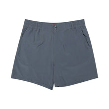 Load image into Gallery viewer, Burlebo 7" Everyday Shorts in River Rock Grey with Classic Deer Camo Pockets
