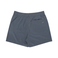 Load image into Gallery viewer, Burlebo 7" Everyday Shorts in River Rock Grey with Classic Deer Camo Pockets