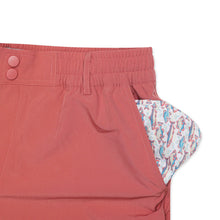 Load image into Gallery viewer, Burlebo 7" Everyday Shorts in Red Clay with Fish Pocket