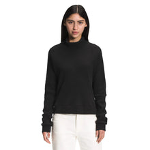 Load image into Gallery viewer, The North Face Women&#39;s Mock Neck Chabot Pullover in TNF Black