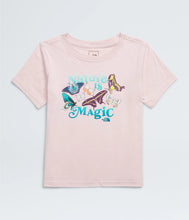 Load image into Gallery viewer, North Face Girls&#39; Graphic SS Tee Pink Moss