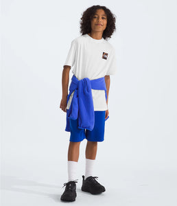 North Face Boys' Graphic SS Tee TNF White