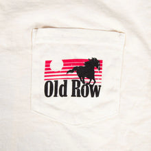 Load image into Gallery viewer, Old Row The Smokin&#39; Cowboy Repeat SS Pocket Tee in Ivory