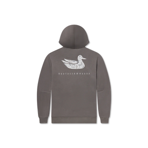 Southern Marsh Duck Originals Surfside Hoodie in Dark Gray