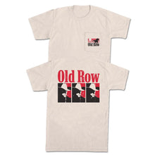 Load image into Gallery viewer, Old Row The Smokin&#39; Cowboy Repeat SS Pocket Tee in Ivory