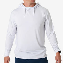 Load image into Gallery viewer, Burlebo Men's Performance Hoodie in White