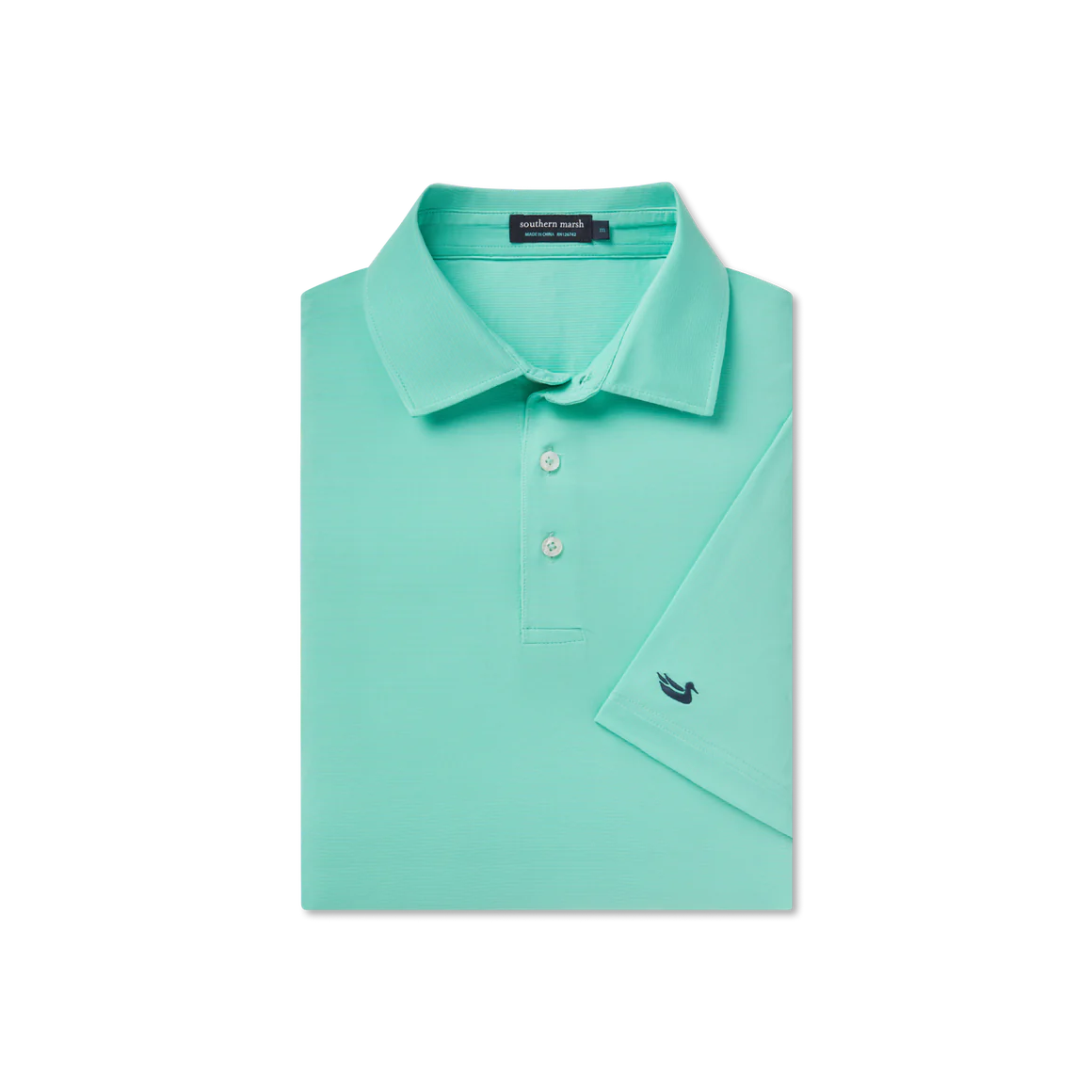 Southern Marsh Santa Clara Performance Polo Bimini Green