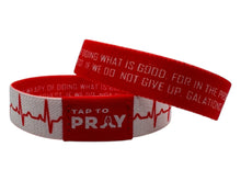 Load image into Gallery viewer, Versible Lifeline Tap to Pray Wristband