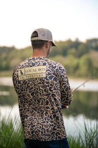 Local Boy LCF Printed Performance Shirt Old School Camo