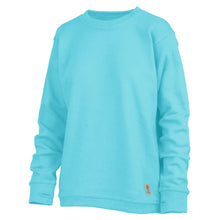 Load image into Gallery viewer, Royce Brand Blousant Shoreline Crewneck LS Fleece in Beach Mint