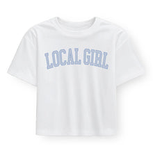 Load image into Gallery viewer, Local Girl Arch Periwinkle Graphic Cropped Tee