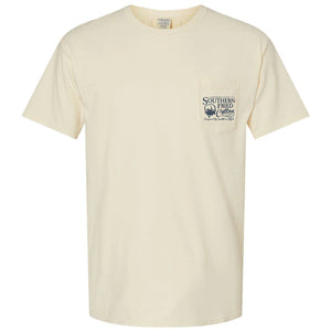 Southern Fried Cotton Salty Blue Crab SS Tee