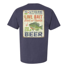 Load image into Gallery viewer, Southern Fried Cotton Live Bait Cold Beer SS Tee