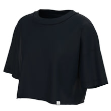 Load image into Gallery viewer, Local Girl Youth Boxy Crop SS Tee in Black