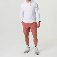Load image into Gallery viewer, Burlebo 7" Everyday Shorts in Red Clay with Fish Pocket