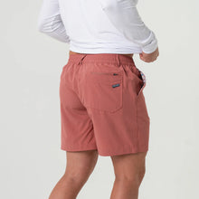 Load image into Gallery viewer, Burlebo 7" Everyday Shorts in Red Clay with Fish Pocket