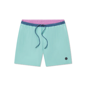 Southern Marsh Men's Pier Stretch Lined Swim Trunk Antigua Blue