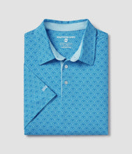 Load image into Gallery viewer, Southern Shirt Men's Sapphire Spring Printed Polo