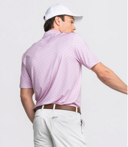 Southern Shirt Men's Par Fore Printed Polo Drive It Home