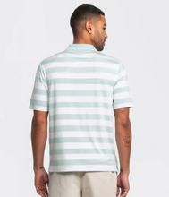 Load image into Gallery viewer, Southern Shirt Tee Off Heather Stripe Polo Beach Glass