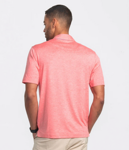 Southern Shirt Co. Men's Grayton Heather Polo Starburst