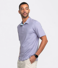 Load image into Gallery viewer, Southern Shirt Co. Men&#39;s Grayton Heather Polo Heather Lavender