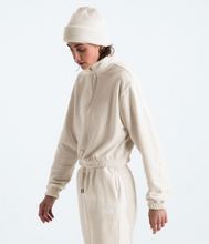 Load image into Gallery viewer, The North Face Women&#39;s Better Terry 1/2 Zip Pullover in White Dune