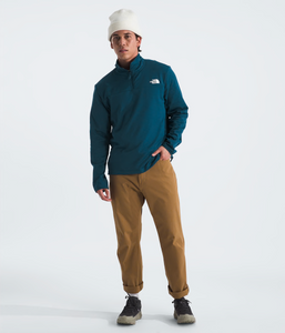 The North Face Men's Cedar Trail 1/4 Zip Pullover in Midnight Petrol