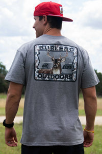 Burlebo Camo Buck Patch SS Tee