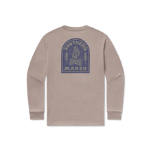 Load image into Gallery viewer, Southern Marsh Seawash Campfire Badge LS Tee