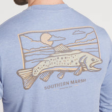 Load image into Gallery viewer, Southern Marsh Seawash Brook Trout LS Tee