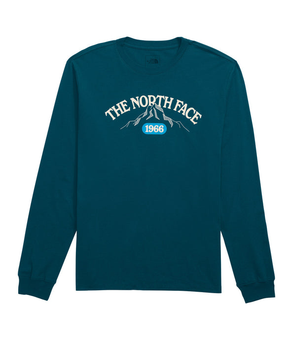 The North Face Men’s Varsity LS Tee in Midnight Petrol