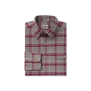 Southern Marsh DeWitt Plaid Flannel Button Down