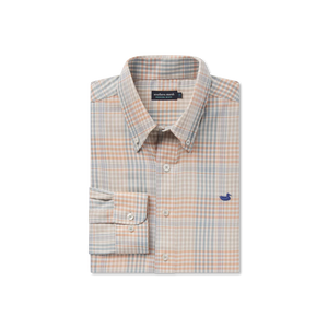 Southern Marsh Edgefield Windowpane Dress Shirt