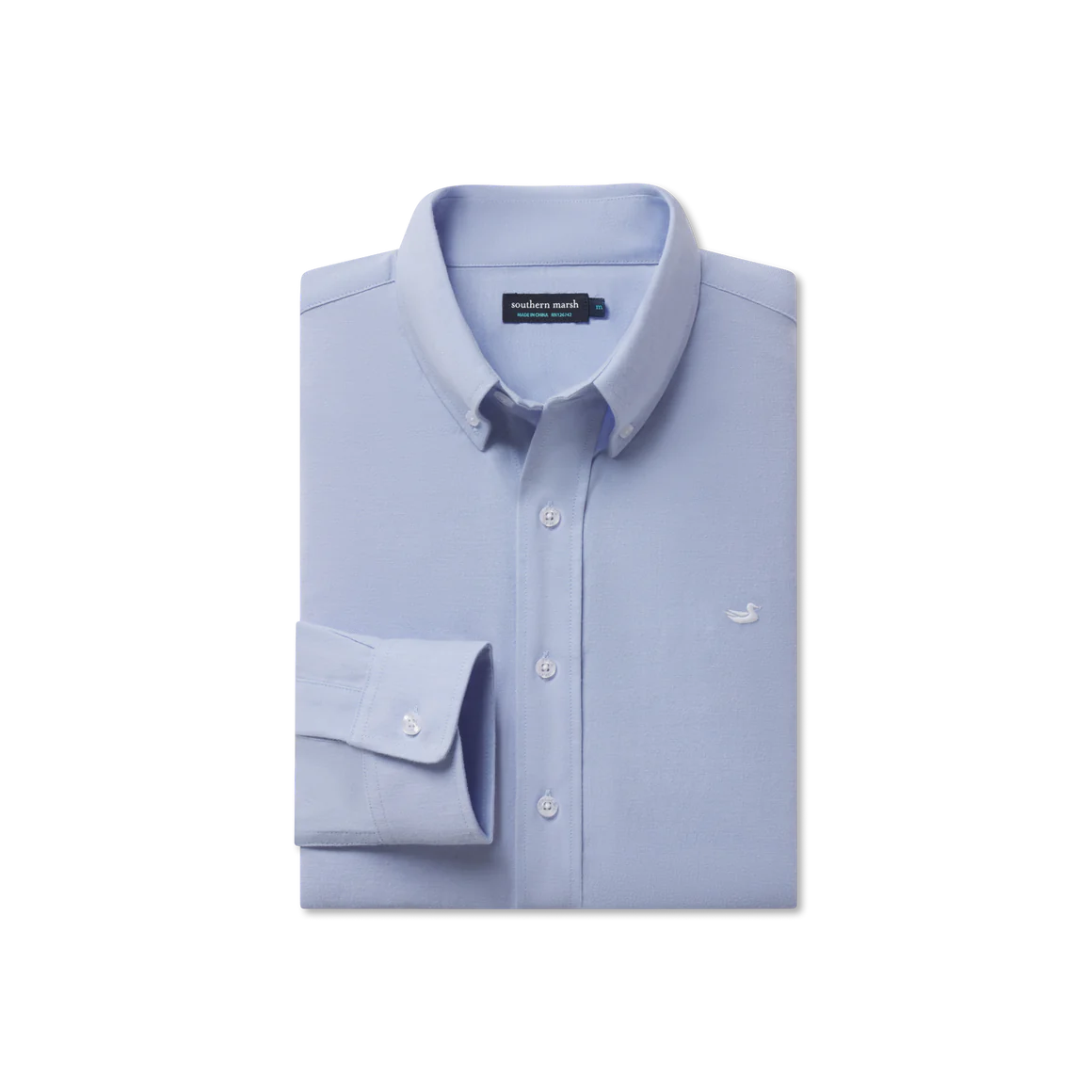 Southern Marsh Classic Oxford Dress Shirt Light Blue