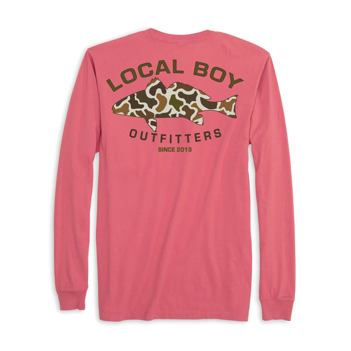 Local Boy Vintage Redfish LS Tee