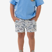 Load image into Gallery viewer, Burlebo Youth Athletic Shorts in White Camo