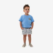 Load image into Gallery viewer, Burlebo Youth Athletic Shorts in White Camo